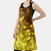 Tablier Parties scintillant d'or : texture festive de Noël (Insitu)