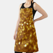 Tablier Parties scintillant dorée déconcentrée, texture ét (Insitu)