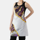 Tablier Parties scintillant intérieure de luxe en marbre (Insitu)