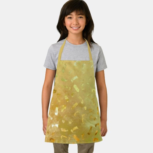 Tablier Parties scintillant or (Insitu)