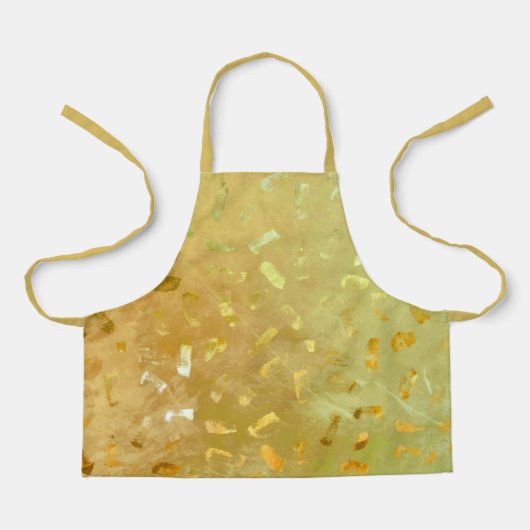 Tablier Parties scintillant or (Recto)