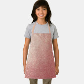 Tablier Parties scintillant or rose (Insitu)