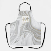Tablier Parties scintillant or tendance brillant nom en ma (Recto)