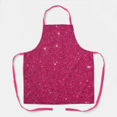 Tablier Parties scintillant rose de luxe (Recto)