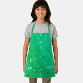 Tablier Parties scintillant verte (Insitu)