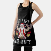 Tablier Pas d'ascenseur Pas de cadeau Père Noël Salle de g (Insitu)