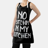 Tablier PAS DE BITCHIN DANS MA CUISINE Funny Apron (Insitu)