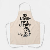 TABLIER PAS DE BITCHIN DANS MES APPAREILS RÉTRO FAMILLE DE (Recto)