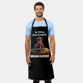 Tablier Pas de Cocka-Doodle-Do flamboyant (Porté)