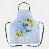 Tablier Pas de cuisine dans ma cuisine (Recto)