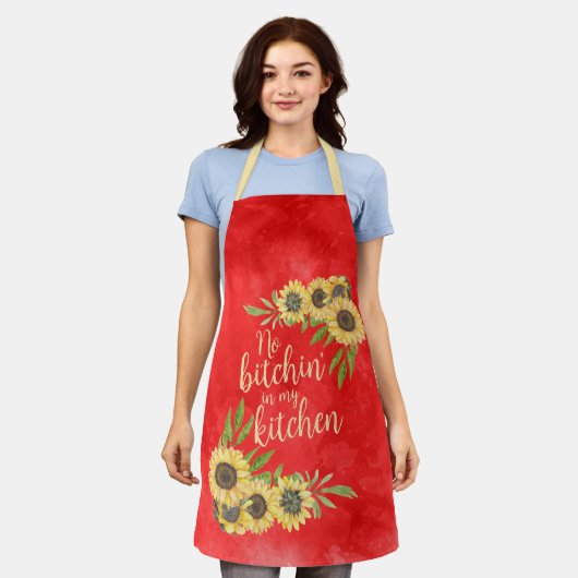 Tablier Pas de cuisine dans ma cuisine (Porté)