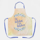 Tablier Pas de cuisine dans ma cuisine (Recto)