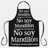 Tablier Pas de mandilon de soja, estoy abajo de una nueva  (Recto)