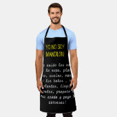 Tablier pas de mème mandilon soja (Porté)