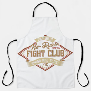 Tablier Pas de règlement Club de combat