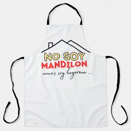 Tablier Pas de soja mandilon nomas soy hogareno (Recto)