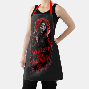 Tablier Pas de sommeil, juste un cri d'Halloween Design go