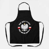 Tablier Pas mon cirque, pas mes singes Apron (Recto)