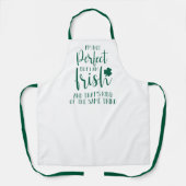 Tablier Pas Parfait, Mais Je Suis Irlandais | Citation Jou (Recto)