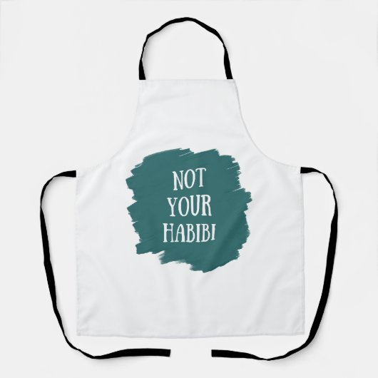 Tablier Pas Votre Habibi (Recto)