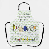 Tablier Passover Chag Pesach Sameach Apron (Recto)