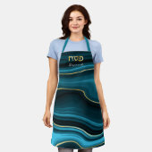 Tablier Passover Hebrew Personalized Pesach Seder Apron (Porté)