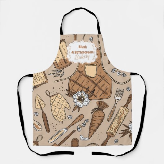 Tablier Pastel Bakery Branding (Recto)