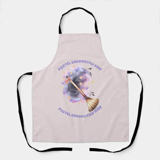 Tablier Pastel Broomstick (Recto)