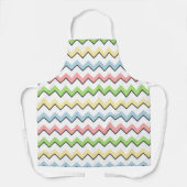 Tablier Pastel Chevron par Shirley Taylor (Recto)
