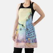 Tablier Pastel Cityscape Apron (Insitu)