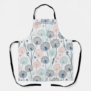 Tablier Pastel Dandelion Dreams - Whimsical Floral