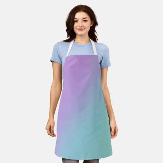 Tablier Pastel doux (Porté)
