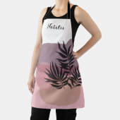 Tablier Pastel doux Abstrait Pink Tropical Apron (Insitu)