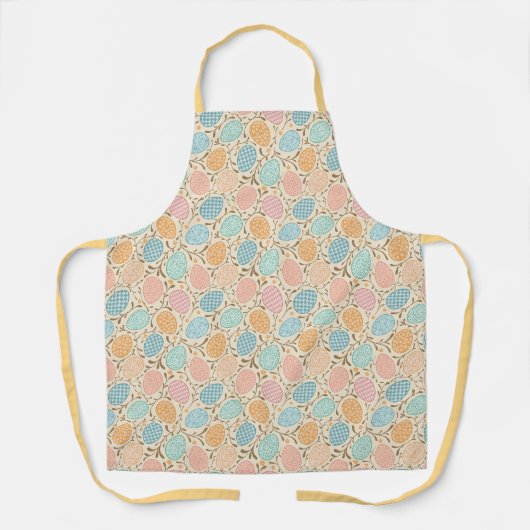 Tablier Pastel Easter Egg Motif (Recto)