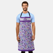 Tablier Pastel Ghosts Apron cuisine essentielle (Porté)