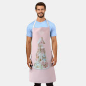 Tablier Pastel Gingerpain Sucre Château Gâteau (Porté)