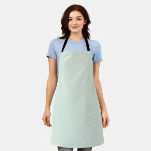 Tablier Pastel Mint Vert couleur solide