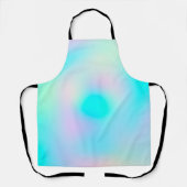 Tablier Pastel Rainbow Colonnes Abstrait Blur Gradient Omb (Recto)