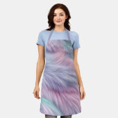 Tablier Pastel Rainbow Fur (Porté)