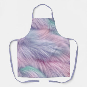 Tablier Pastel Rainbow Fur