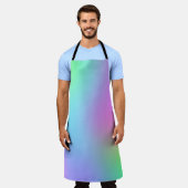 Tablier Pastel Rainbow Gradient (Porté)