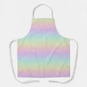 Tablier Pastel Rainbow Sparkle Motif (Recto)