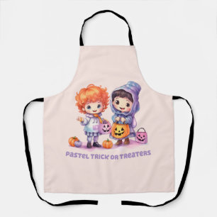 Tablier Pastel Trick ou Traitements