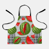 Tablier Pastèque Palestine - Slice (Recto)