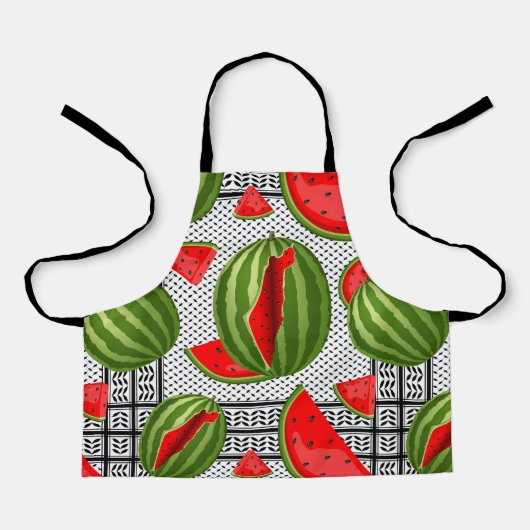 Tablier Pastèque Palestine - Slice (Recto)