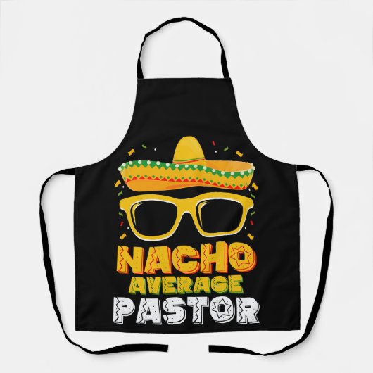 Tablier Pasteur pas moyen Nacho Cinco de Mayo (Recto)