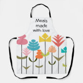 Tablier Patch de fleurs (Recto)