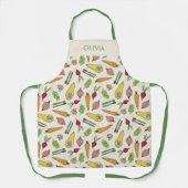 Tablier Patch de légumes cultivé localement (Recto)