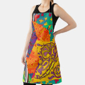 Tablier Patchwork indien turc festier Mandala (Insitu)