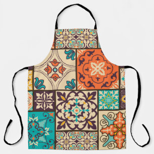 Tablier Patchwork islamique coloré : Carrelage Vintage.